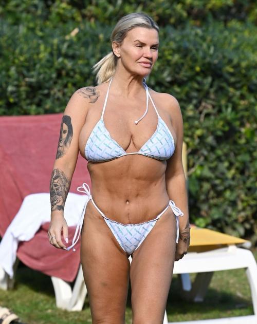 Kerry Katona in Bikini on Holiday in Spain, February 2024 2