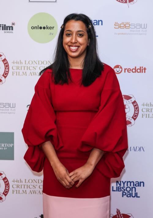 Kharmel Cochrane at London Critics’ Circle Film Awards, February 2024