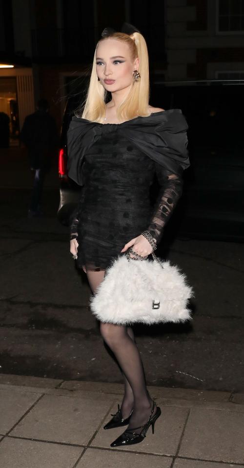 Kim Petras at Hugo Boss LFW Party in London, February 2024 2