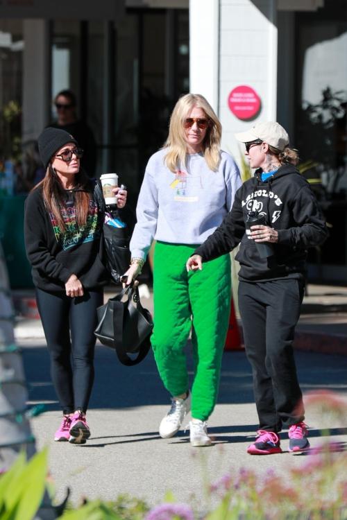 Kyle Richards and Morgan Wade Out and About in Bel Air, February 2024 5