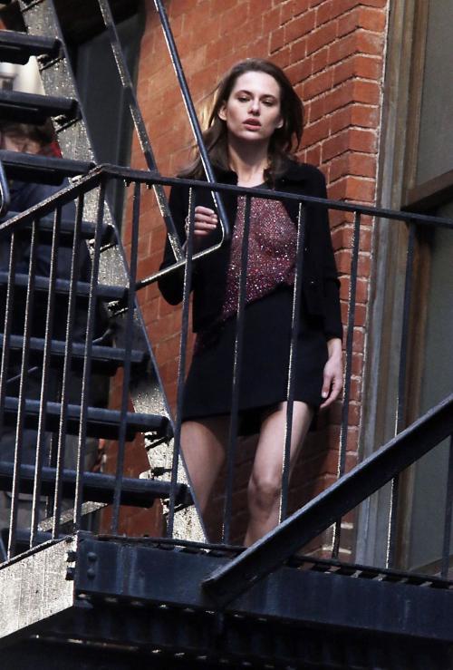 Lana Zakocela Filming Dior Commercial in New York, February 2024 4