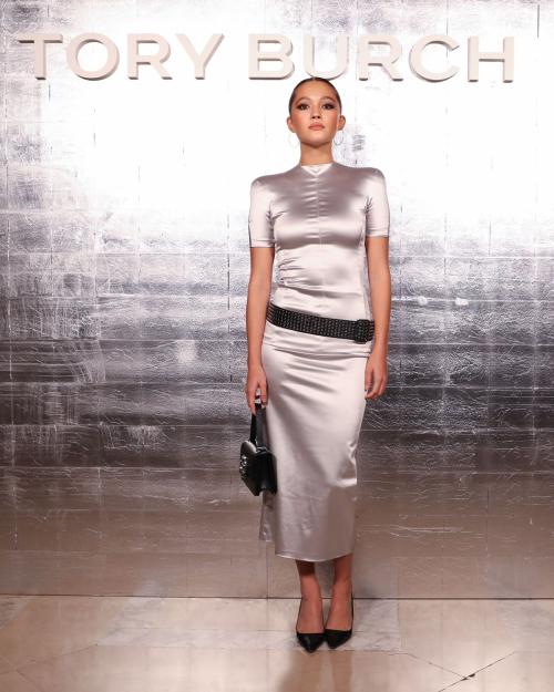Lily Chee at Tory Burch RTW Show at New York Fashion Week, February 2024 2