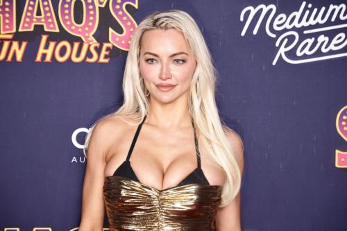 Lindsey Pelas at Shaq