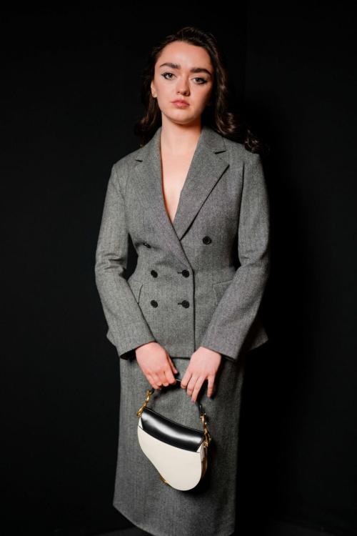 Maisie Williams at Christian Dior Show Paris Fashion Week, February 2024 1