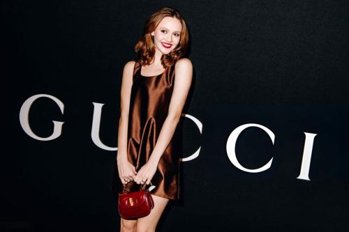 Maude and Iris Apatow at Gucci Ancora Party in New York, February 2024 1