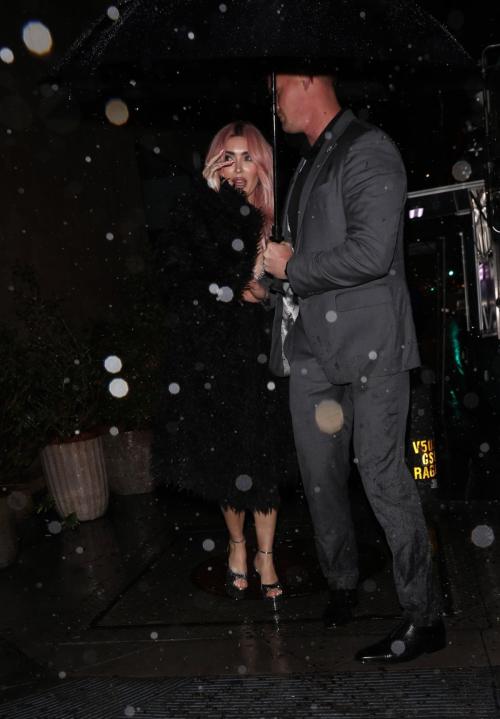 Megan Fox Arrives at Billie Eilish’s Grammy Afterparty at Fleur Room, February 2024 1