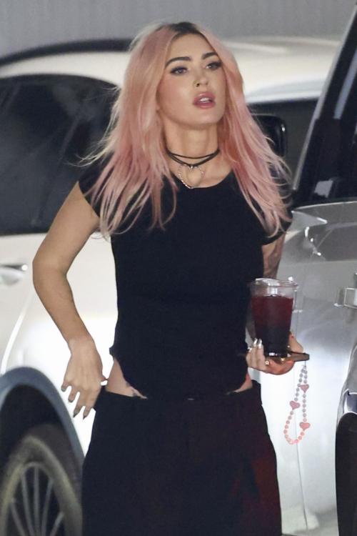 Megan Fox Arrives at Uta in Beverly Hills, February 2024 1
