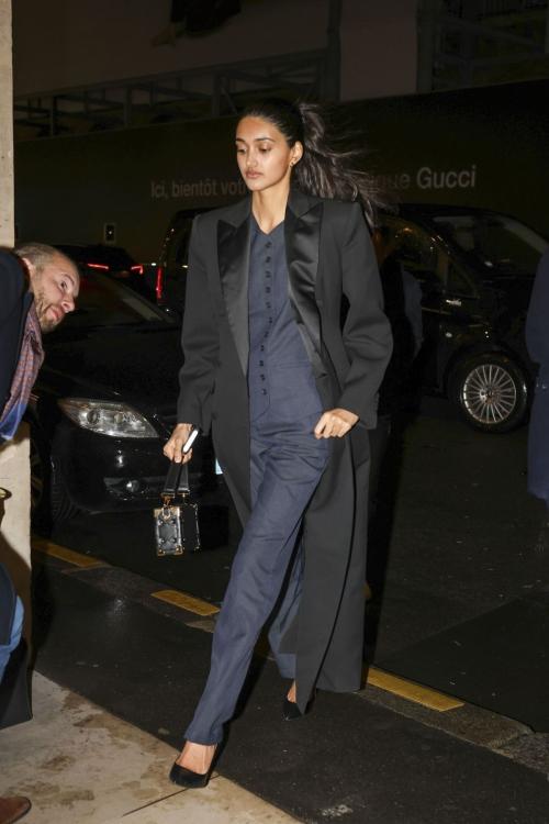 Neelam Gill Arrives at Hotel Costes in Paris, February 2024 6