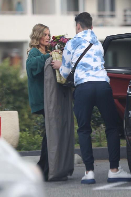Nicole Young Filming Selling Sunset in Hollywood, February 2024 4