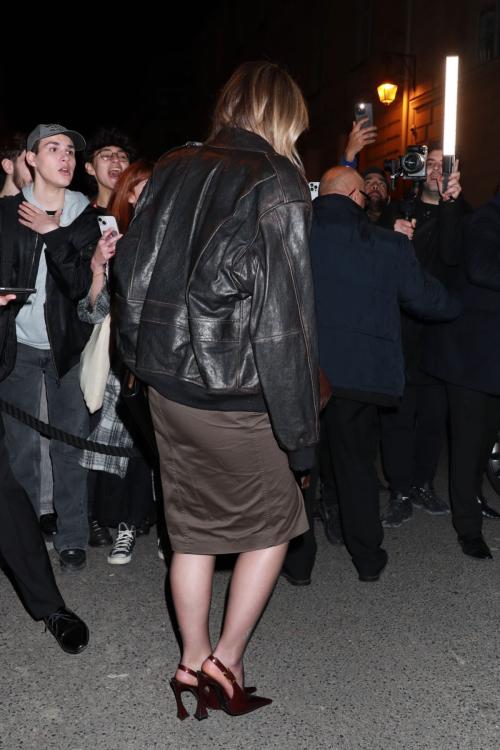 Olivia Wilde Leaves YSL Afterparty at Paris Fashion Week, February 2024 2