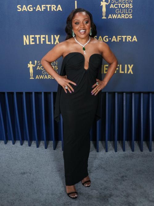 Quinta Brunson at 30th Annual Screen Actors Guild Awards, February 2024 2