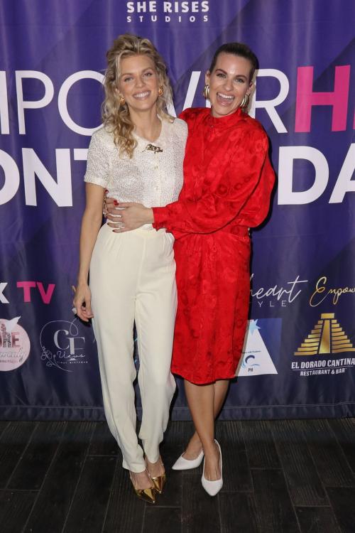 Rachel and Annalynne McCord at EmpowerHer Content Day, February 2024 1