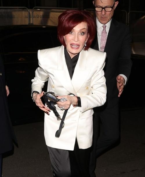 Sharon Osbourne Leaving Fortune Theatre in London, January 2024 2