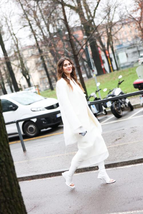 Stefanie Giesinger at Sportmax Fashion Show, February 2024 3