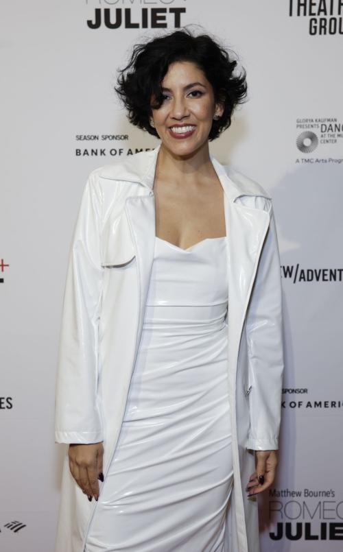 Stephanie Beatriz at Opening Night of Matthew Bourne