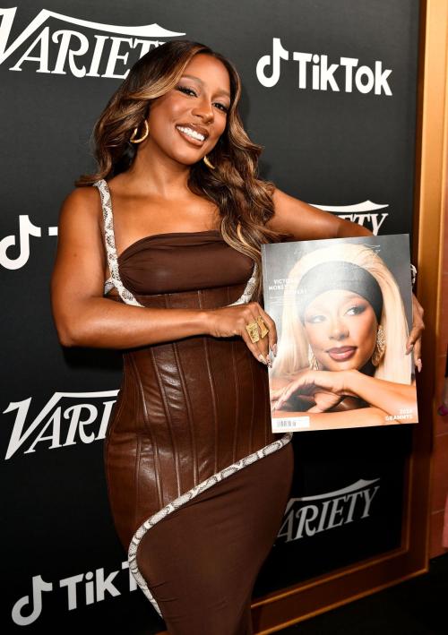 Victoria Monet at Variety’s Grammy Cover Party in Los Angeles, February 2024 4