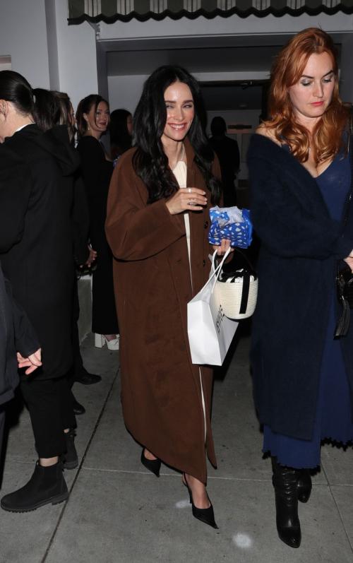 Abigail Spencer Leaves UTA Oscar Pre-Party at SoHo House, March 2024 3