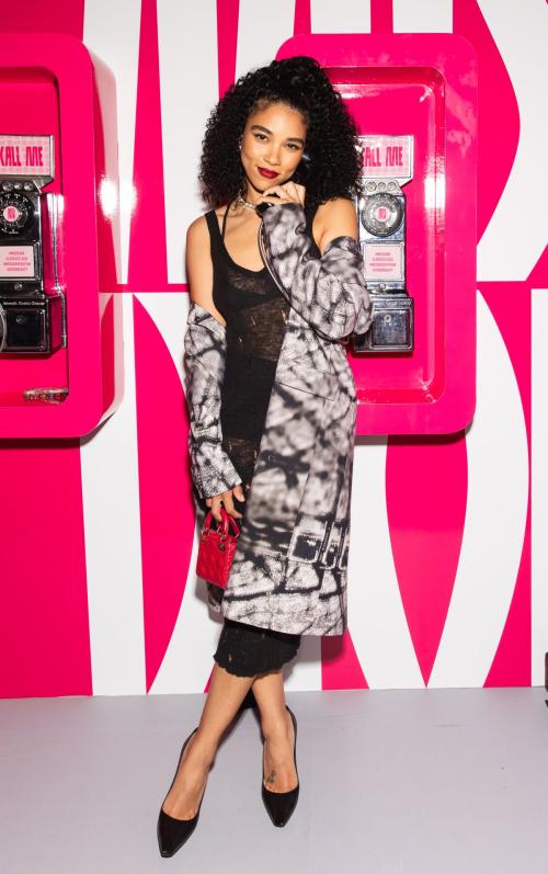 Alexandra Shipp at Christian Dior Miss Dior Parfum Event in Los Angeles, March 2024