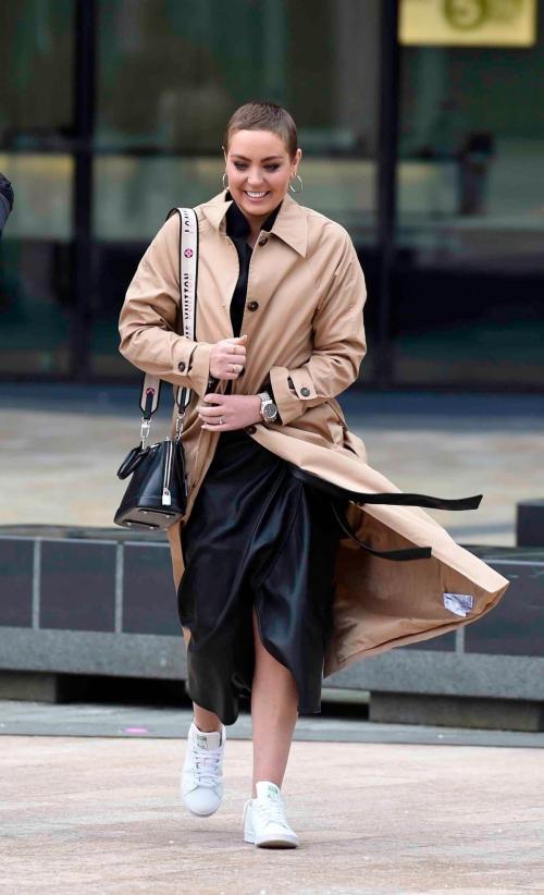 Amy Dowden Leaves BBC Breakfast Studios in Manchester, March 2024 6
