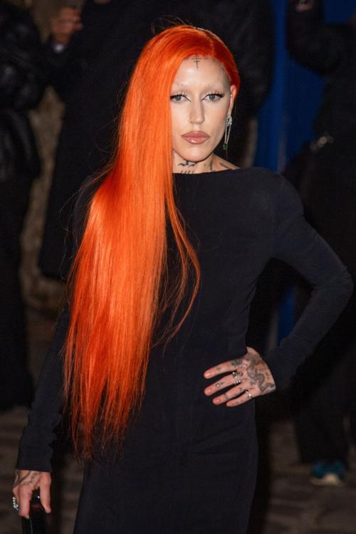 Brooke Candy at Mugler Womenswear Fall/Winter Show Paris Fashion Week, March 2024 2