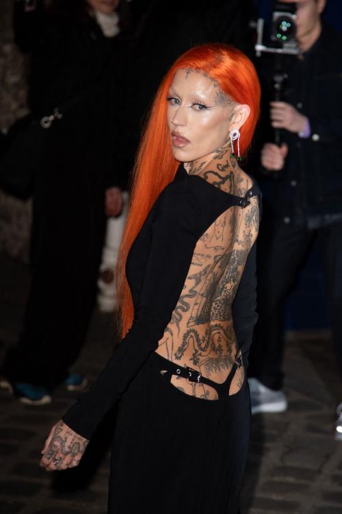 Brooke Candy at Mugler Womenswear Fall/Winter Show Paris Fashion Week, March 2024 5