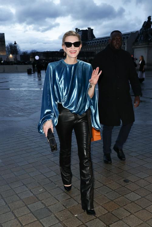 Cate Blanchett at Louis Vuitton Fashion Show Paris Fashion Week, March 2024 5