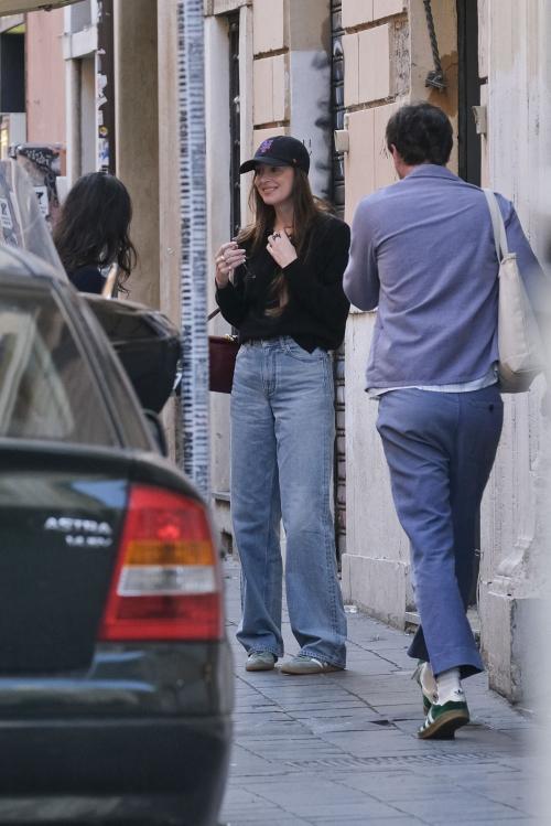 Dakota Johnson and Blake Lee Out with Friend in Rome, March 2024