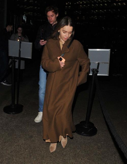 Emilia Clarke Leaves Guys and Dolls Press Night London, March 2024 1