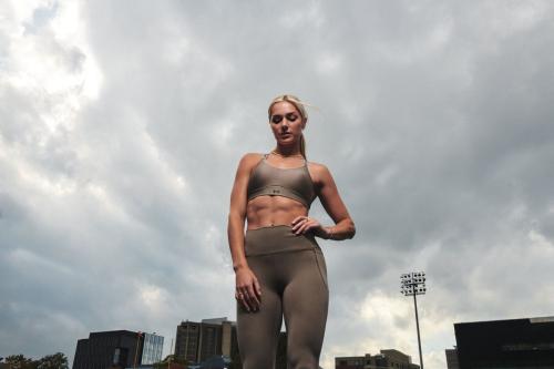 Georgia Ellenwood for Under Armour Spring Campaign, March 2024 3