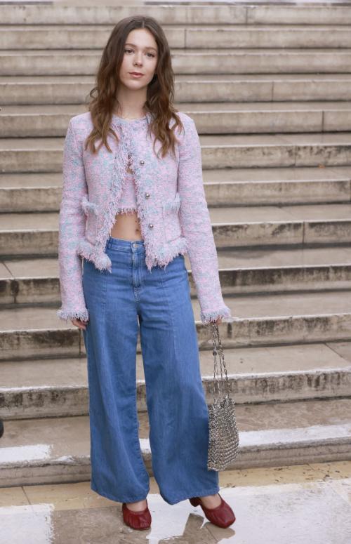Georgina Amoros at Rabanne Show at Paris Fashion Week, February 2024 2