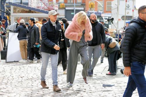 Gigi Hadid Filming a Maybelline Commercial on Mercer Street in New York, March 2024 2