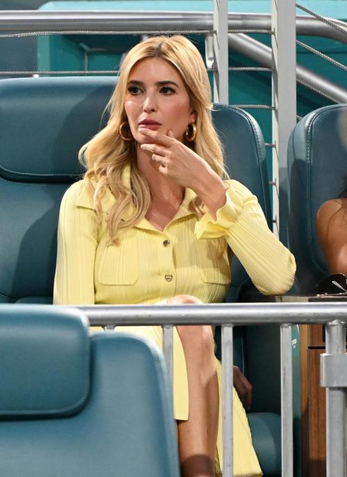 Ivanka Trump at Men’s Quarter Finals at Miami Open at Hard Rock Stadium 5