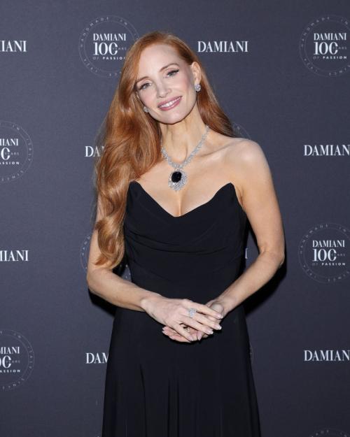 Jessica Chastain at Damiani Centenary Gala Dinner in Milan, March 2024 4