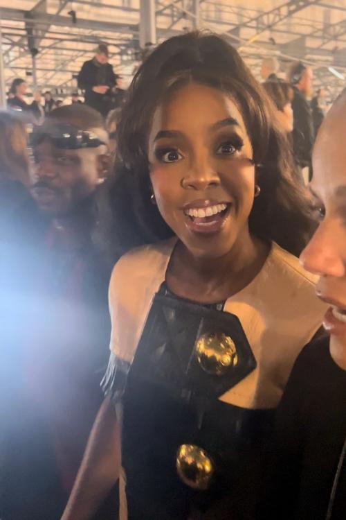 Kelly Rowland at Louis Vuitton Show Paris, March 2024 3