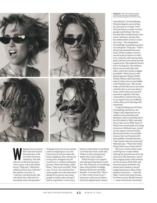 Kristen Wiig in The Hollywood Reporter Feature, March 2024 4