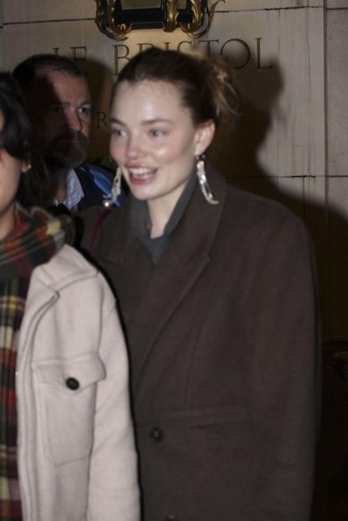Kristine Froseth Leaving Hotel Paris, March 2024 1