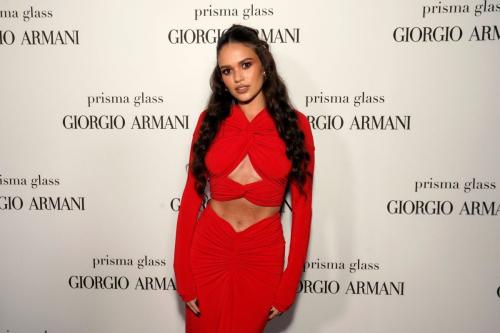 Madison Pettis at Giorgio Armani Prisma Glass Launch Party in Beverly Hills, March 2024 1