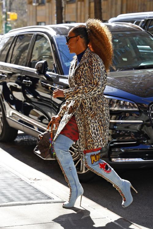 Melanie Brown Arrives at The View in New York, March 2024 6