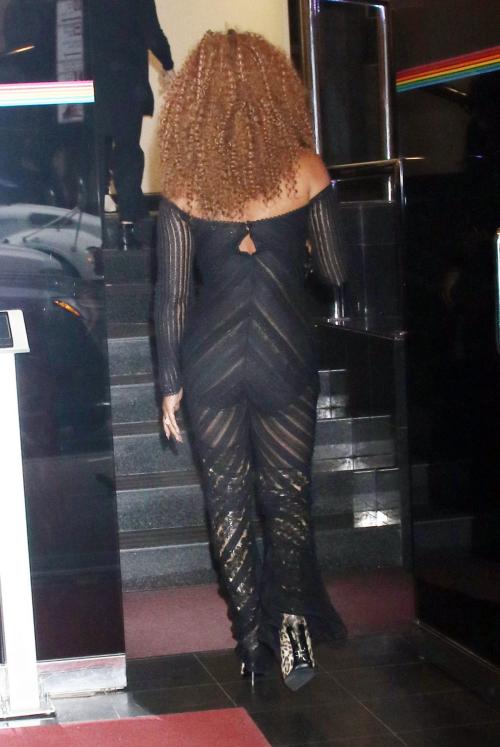 Melanie Brown Leaves Sherri Shepherd Show in New York 2