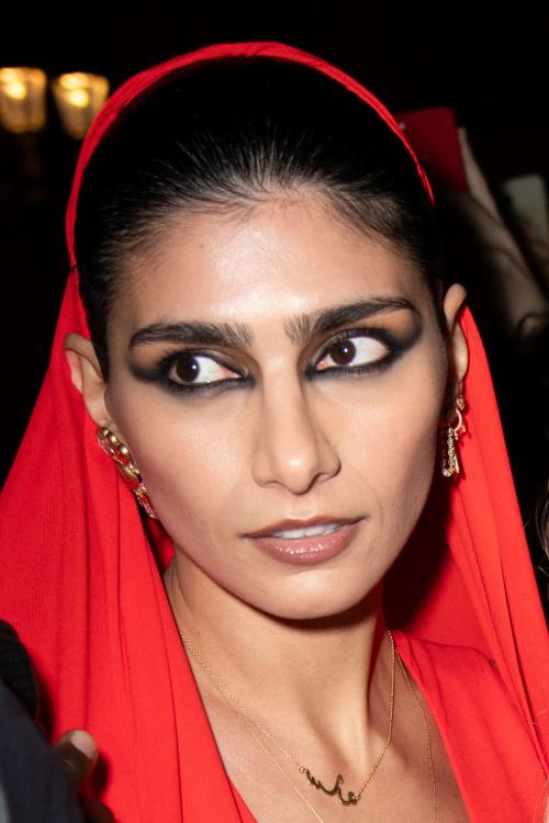 Mia Khalifa at Schiaparelli Show Paris Fashion Week, February 2024 1