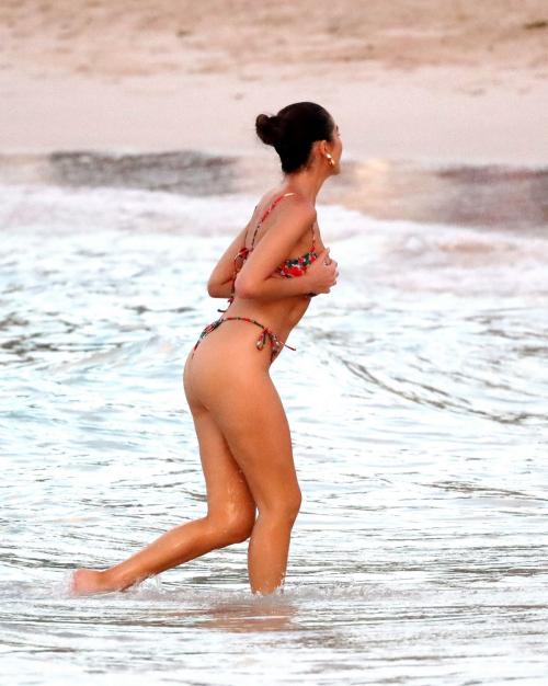Olivia Culpo in Bikinis at St Barts Beach, March 2024 3