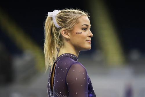 Olivia Dunne at Purple and Gold Classic in Baton Rouge, March 2024 8