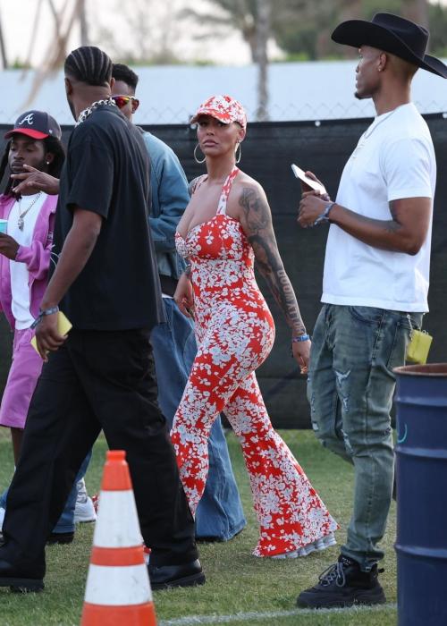 Amber Rose at Coachella Valley Music and Arts Festival 5