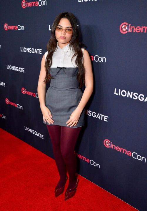 Ariana Greenblatt Attends Cinemacon Lionsgate Presentation in Las Vegas 5