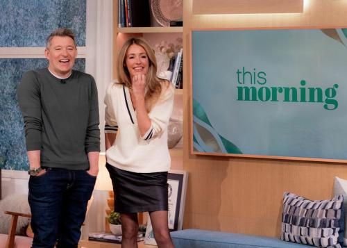 Cat Deeley Appears on This Morning TV Show in London 2