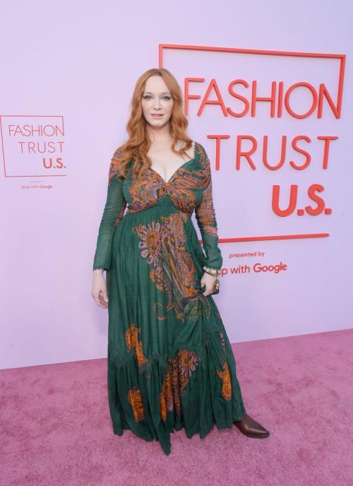 Christina Hendricks at Fashion Trust US Awards Beverly Hills 1