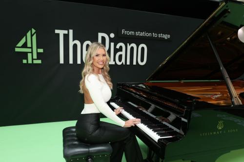 Christine McGuinness at Piano Launch Event in Manchester 1