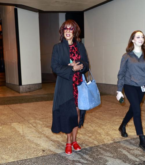 Gayle King Leaves CBS Morning Show in New York 2