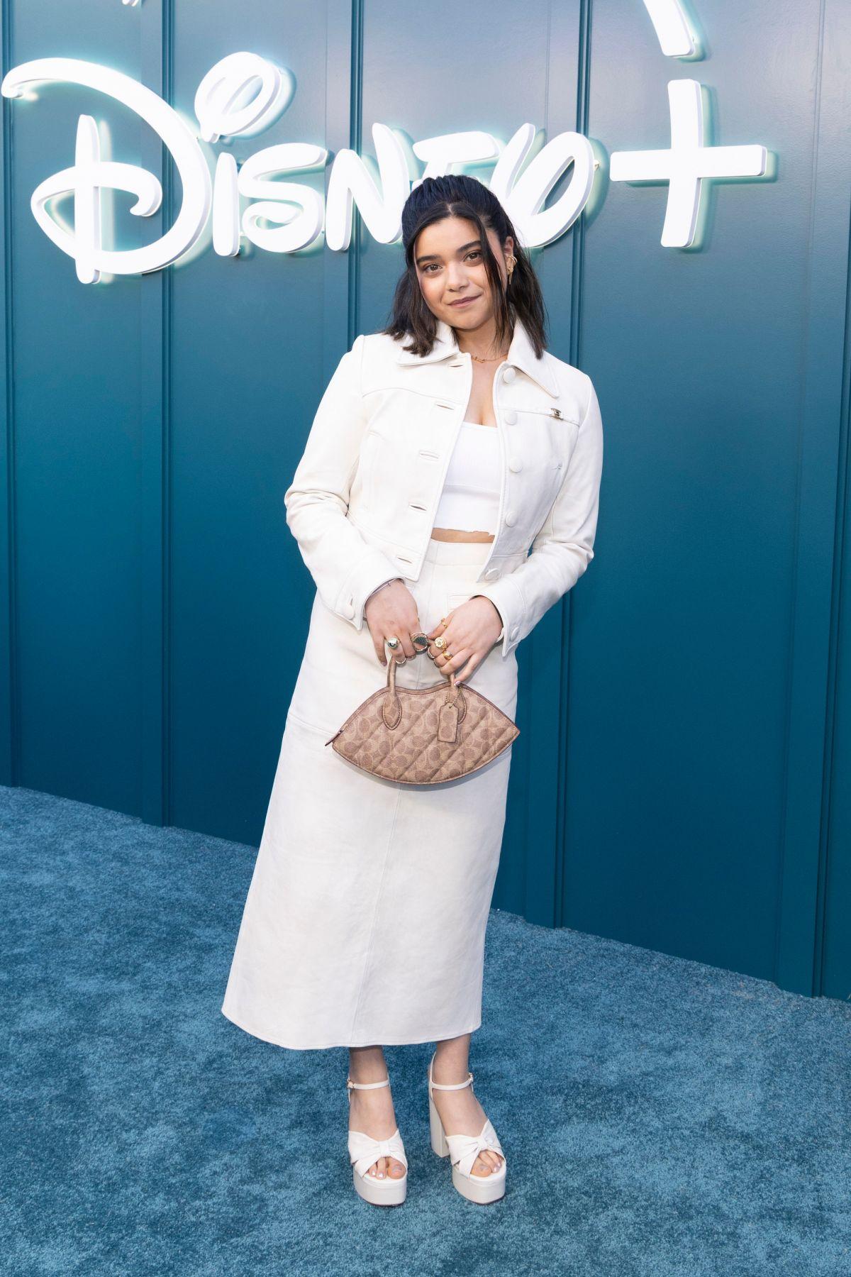 Iman Vellani at Hulu on Disney+ Launch Party in Los Angeles