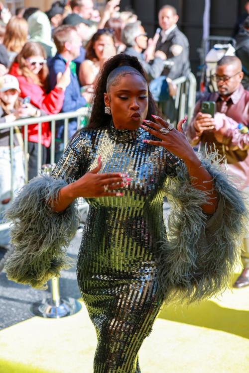Jennifer Hudson Arrives at iHeartRadio Music Awards in Hollywood